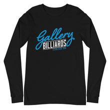 Load image into Gallery viewer, Gallery Logo Unisex Long Sleeve Tee Black / XS