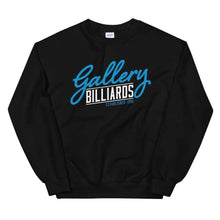 Load image into Gallery viewer, Gallery Logo Unisex Sweatshirt Black / S