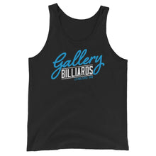 Load image into Gallery viewer, Gallery Logo Unisex Tank Top Black / XS