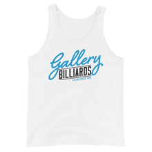 Load image into Gallery viewer, Gallery Logo Unisex Tank Top White / XS
