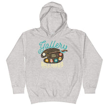 Load image into Gallery viewer, Gallery Palette Kids Hoodie Heather Grey / XS