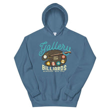 Load image into Gallery viewer, Gallery Palette Unisex Hoodie Indigo Blue / S