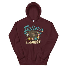 Load image into Gallery viewer, Gallery Palette Unisex Hoodie Maroon / S
