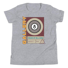 Load image into Gallery viewer, House Of Billiards Youth Short Sleeve T-Shirt Athletic Heather / S

