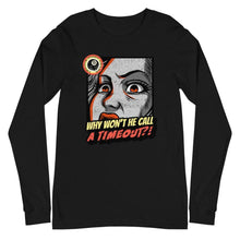 Load image into Gallery viewer, Timeout Unisex Long Sleeve Tee Black / XS
