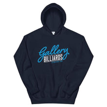 Load image into Gallery viewer, Gallery Logo Unisex Hoodie Navy / S
