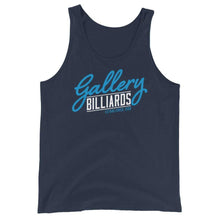 Load image into Gallery viewer, Gallery Logo Unisex Tank Top Navy / XS
