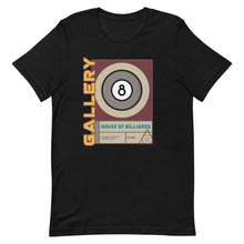 Load image into Gallery viewer, House Of Billiards Unisex T-Shirt Black / XS
