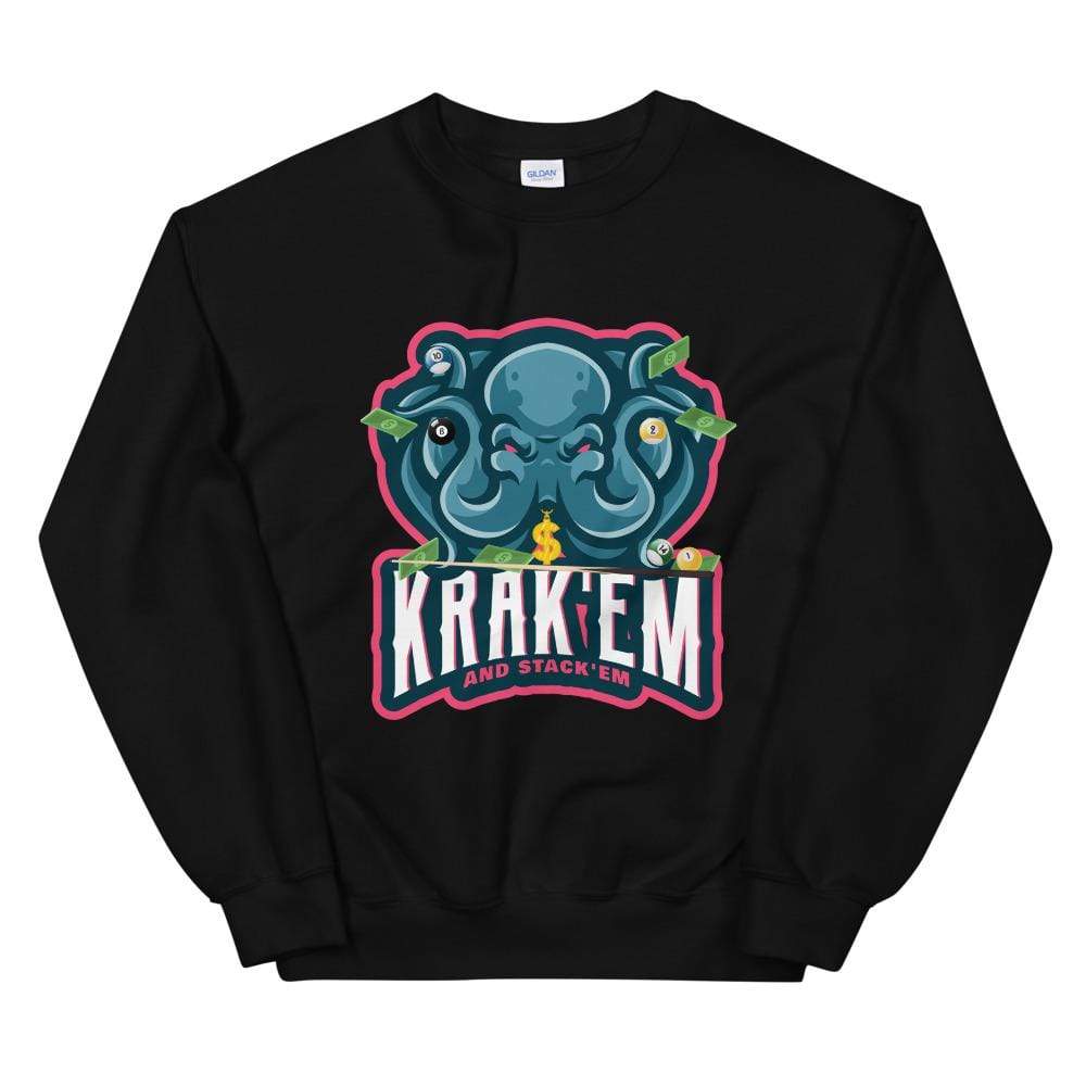 Krak'em & Stack'em Unisex Sweatshirt Black / S