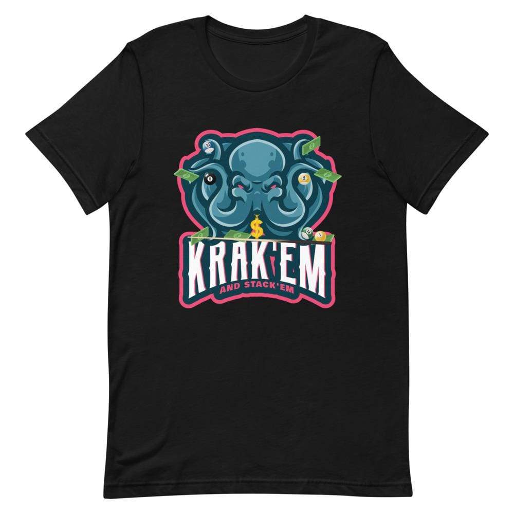 Krak'em Unisex T-Shirt Black / XS