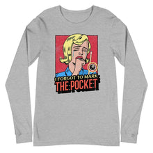 Load image into Gallery viewer, Mark The Pocket Long Sleeve Tee Athletic Heather / XS
