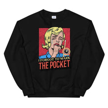 Load image into Gallery viewer, Mark The Pocket Unisex Sweatshirt Black / S
