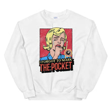 Load image into Gallery viewer, Mark The Pocket Unisex Sweatshirt White / S
