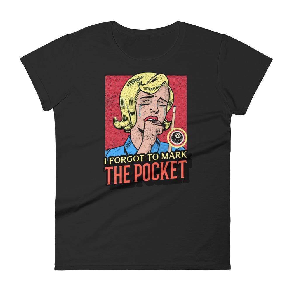 Mark The Pocket Women's T-shirt Black / S