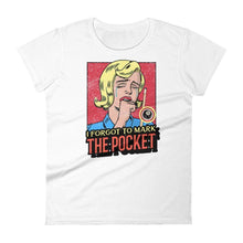Load image into Gallery viewer, Mark The Pocket Women&#39;s T-shirt White / S
