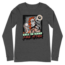 Load image into Gallery viewer, Panic Attack Unisex Long Sleeve Tee Dark Grey Heather / XS
