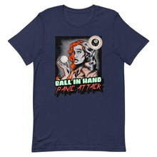 Load image into Gallery viewer, Panic Attack Unisex T-Shirt Navy / XS

