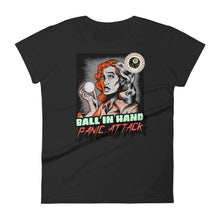 Load image into Gallery viewer, Panic Attack Women&#39;s T-shirt Black / S
