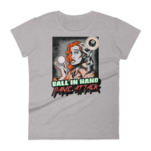Load image into Gallery viewer, Panic Attack Women&#39;s T-shirt Heather Grey / S
