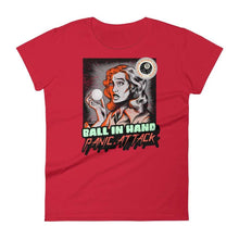 Load image into Gallery viewer, Panic Attack Women&#39;s T-shirt Red / S
