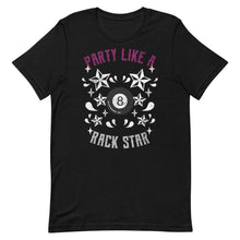 Load image into Gallery viewer, Party Like A Rack Star Unisex T-Shirt Black / XS
