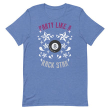 Load image into Gallery viewer, Party Like A Rack Star Unisex T-Shirt Heather True Royal / S
