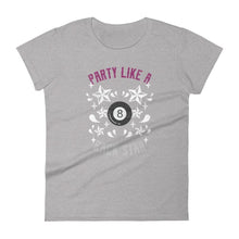 Load image into Gallery viewer, Party Like A Rack Star Women&#39;s T-shirt Heather Grey / S
