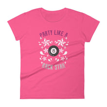 Load image into Gallery viewer, Party Like A Rack Star Women&#39;s T-shirt Hot Pink / S
