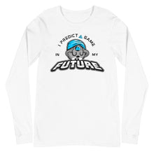 Load image into Gallery viewer, Prediction Unisex Long Sleeve Tee White / XS
