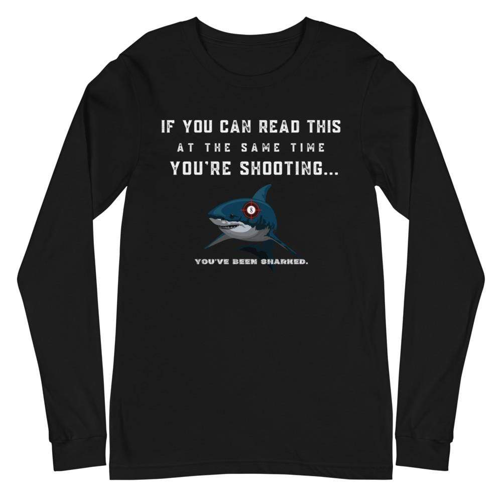 Shark Shooter Long Sleeve Tee