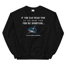 Load image into Gallery viewer, Shark Shooter Unisex Sweatshirt Black / S

