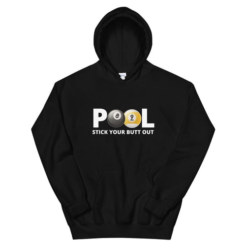 Stick Out Unisex Hoodie Black / S