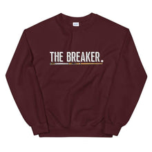 Load image into Gallery viewer, The Breaker Unisex Sweatshirt Maroon / S
