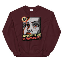 Load image into Gallery viewer, Timeout Unisex Sweatshirt Maroon / S
