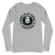 Load image into Gallery viewer, Weed Play Great 8 Ball Unisex Long Sleeve Tee Athletic Heather / XS
