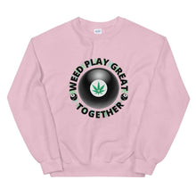 Load image into Gallery viewer, Weed Play Great 8 Ball Unisex Sweatshirt Light Pink / S
