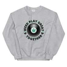 Load image into Gallery viewer, Weed Play Great 8 Ball Unisex Sweatshirt Sport Grey / S
