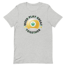 Load image into Gallery viewer, Weed Play Great 9 Ball Short-Sleeve Unisex T-Shirt Athletic Heather / S
