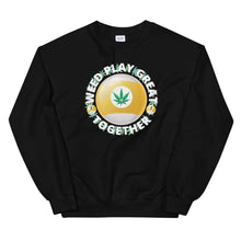 Load image into Gallery viewer, Weed Play Great 9 Ball Unisex Sweatshirt Black / S
