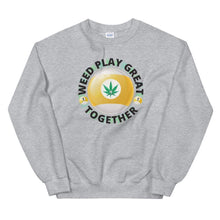 Load image into Gallery viewer, Weed Play Great 9 Ball Unisex Sweatshirt Sport Grey / S
